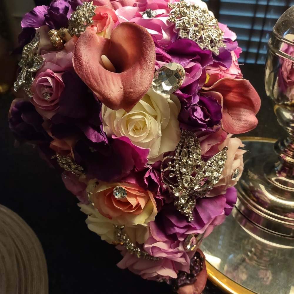 Bridal Bouquet And Throw Away Bouquet Gem